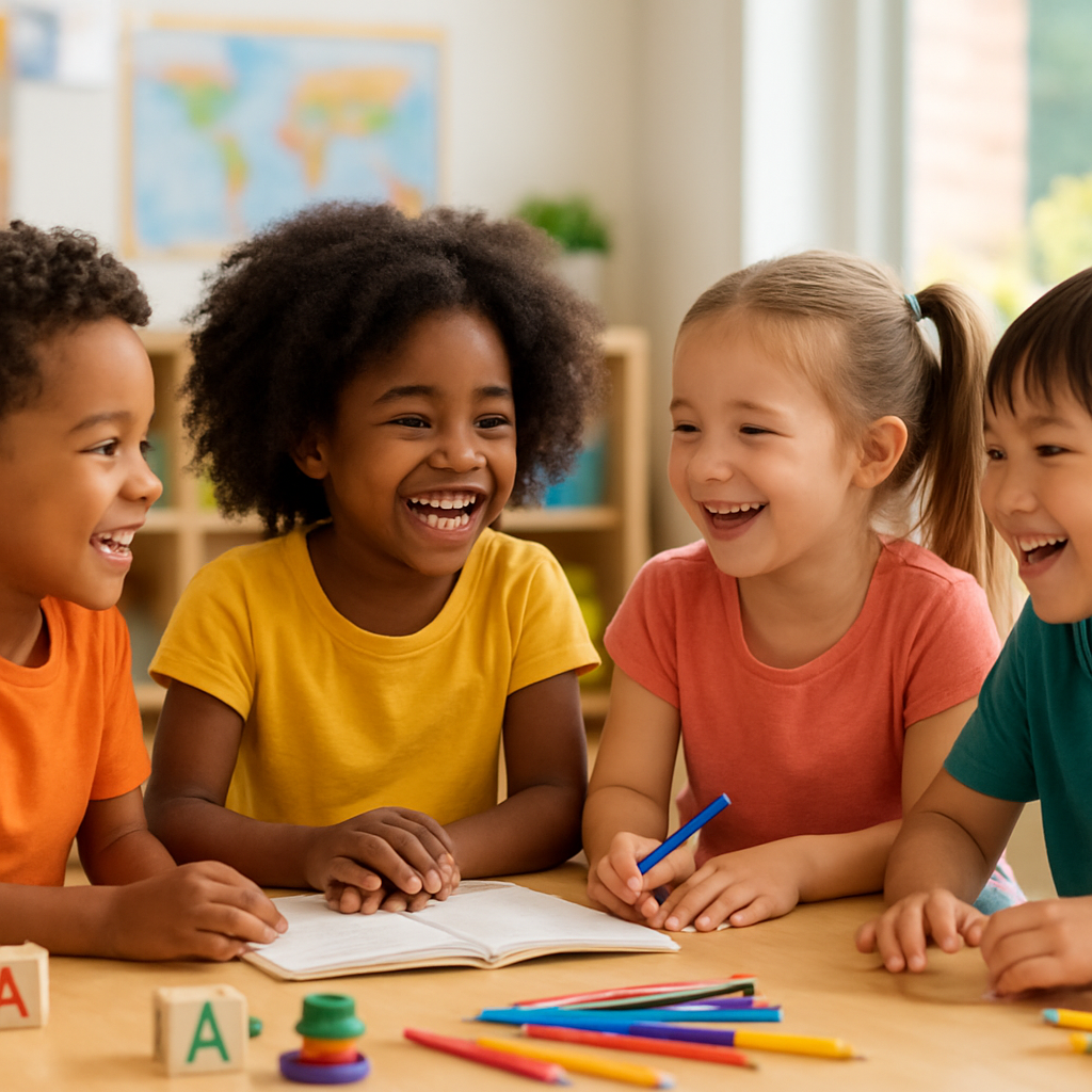 Children learning